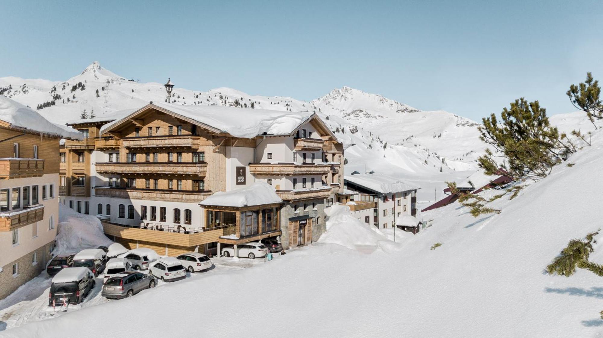 Hotel Alpenland Обертауерн Екстер'єр фото